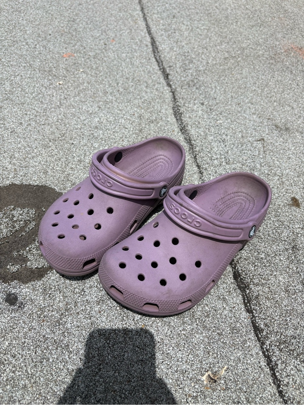 Light purple women’s crocs